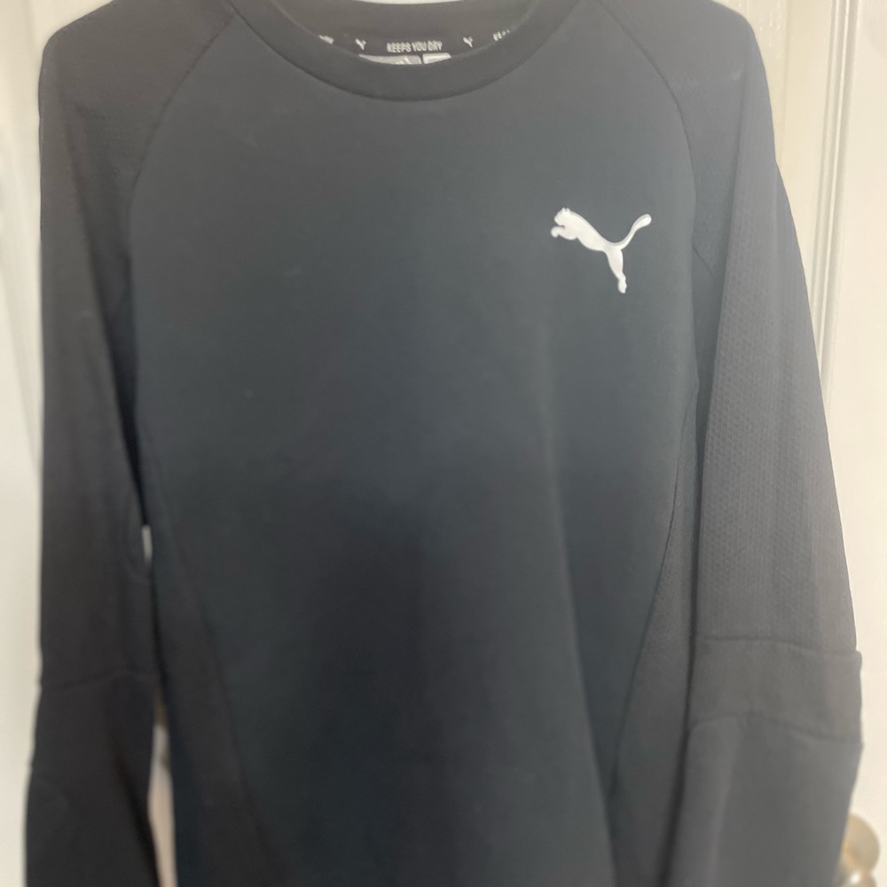 Puma black sweatshirt